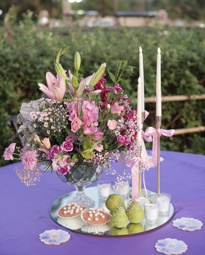 Tablescape and Floral detail — Wedding decor — Zuri